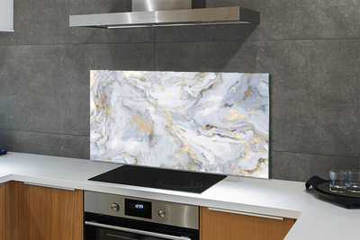 Painel de vidro Parede de pedra e mármore