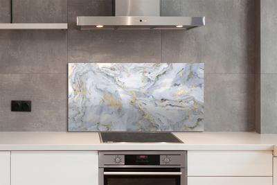 Painel de vidro Parede de pedra e mármore