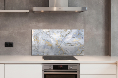 Painel de vidro Parede de pedra e mármore