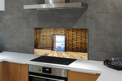 Painel de vidro Porta do céu 3D