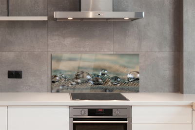 Painel de vidro Deixa cair material macro