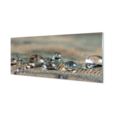 Painel de vidro Deixa cair material macro