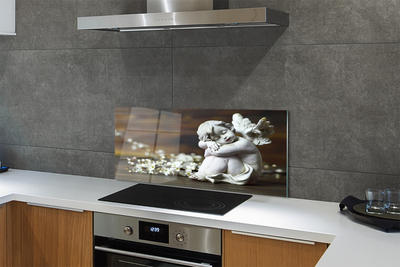 Painel de vidro Flores de anjo adormecido