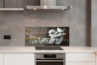 Painel de vidro Flores de anjo adormecido