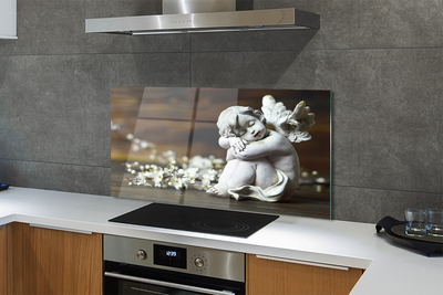 Painel de vidro Flores de anjo adormecido