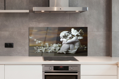 Painel de vidro Flores de anjo adormecido