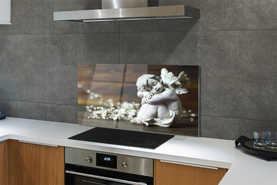 Painel de vidro Flores de anjo adormecido