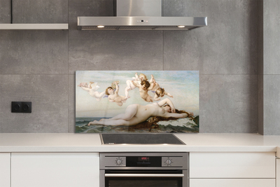 Painel de vidro O Nascimento de Vênus