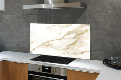 Painel de vidro Parede de pedra e mármore