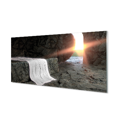 Painel de vidro Caverna