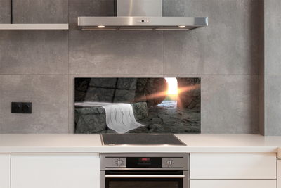 Painel de vidro Caverna