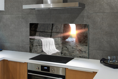 Painel de vidro Caverna