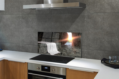 Painel de vidro Caverna