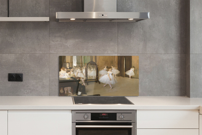 Painel de vidro Diversão com dança de balé