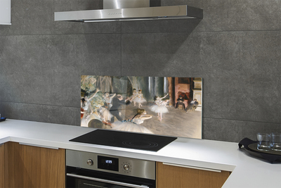 Painel de vidro Festa de dança de balé