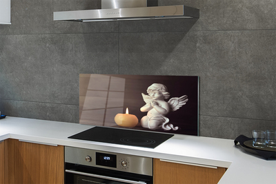 Painel de vidro Oração da Vela do Anjo