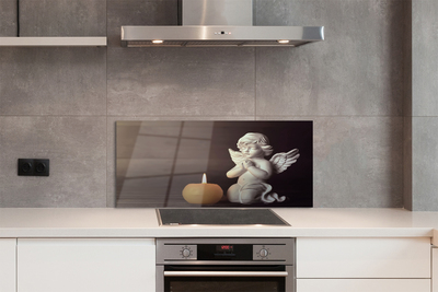 Painel de vidro Oração da Vela do Anjo