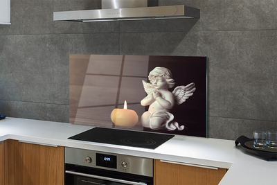 Painel de vidro Oração da Vela do Anjo