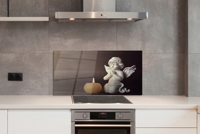 Painel de vidro Oração da Vela do Anjo