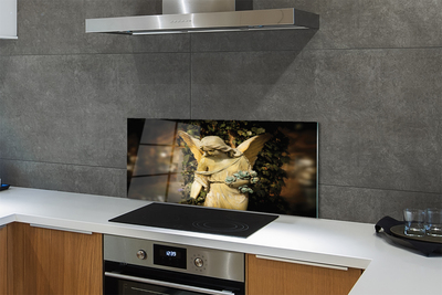 Painel de vidro Anjo