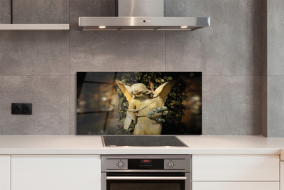 Painel de vidro Anjo