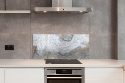 Painel de vidro Manchas de mármore em pedra