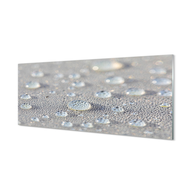 Painel de vidro Macro gotas solares