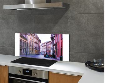 Painel de vidro Cidade Velha de Cracóvia