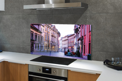 Painel de vidro Cidade Velha de Cracóvia