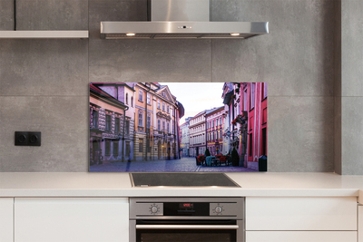 Painel de vidro Cidade Velha de Cracóvia