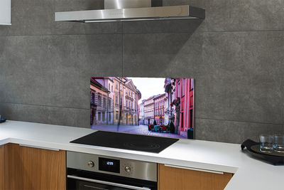 Painel de vidro Cidade Velha de Cracóvia