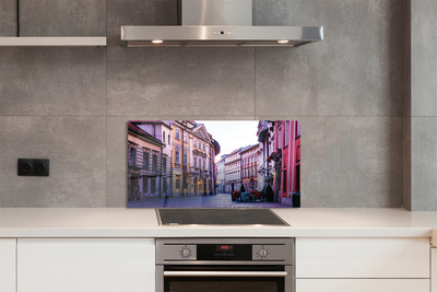 Painel de vidro Cidade Velha de Cracóvia