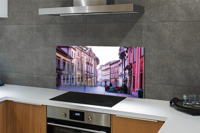 Painel de vidro Cidade Velha de Cracóvia