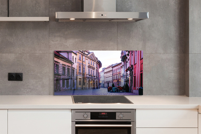 Painel de vidro Cidade Velha de Cracóvia