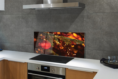 Painel de vidro Bola de Natal