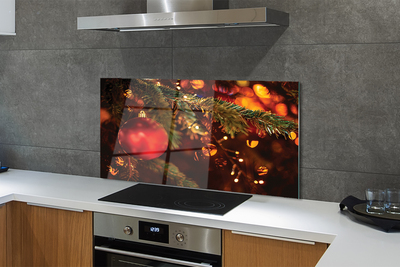 Painel de vidro Bola de Natal