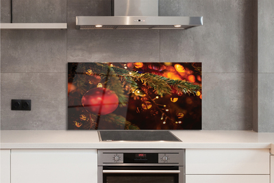 Painel de vidro Bola de Natal