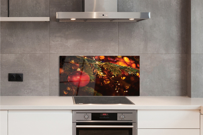 Painel de vidro Bola de Natal