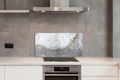 Painel de vidro Manchas de mármore em pedra