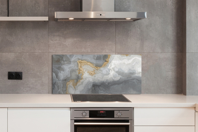 Painel de vidro Pedra mancha mármore