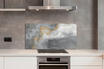 Painel de vidro Pedra mancha mármore