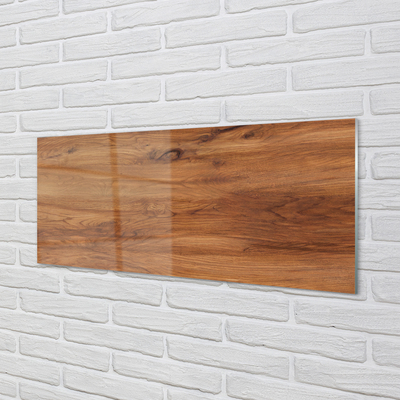 Painel de vidro Grãos e nós da madeira