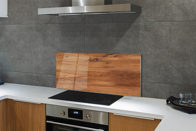 Painel de vidro Grãos e nós da madeira