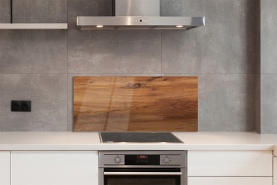 Painel de vidro Grãos e nós da madeira