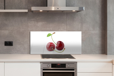 Painel de vidro Cerejas