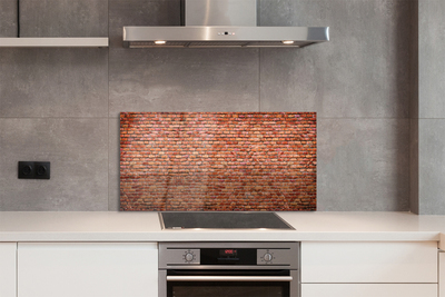 Painel de vidro parede de tijolos