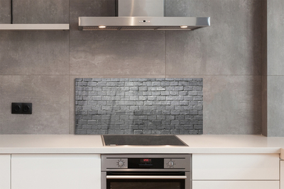 Painel de vidro parede de tijolos