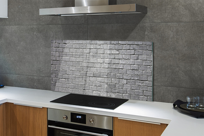 Painel de vidro parede de tijolos