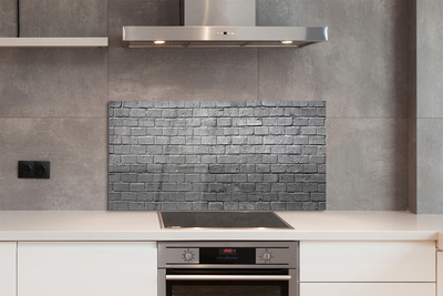 Painel de vidro parede de tijolos