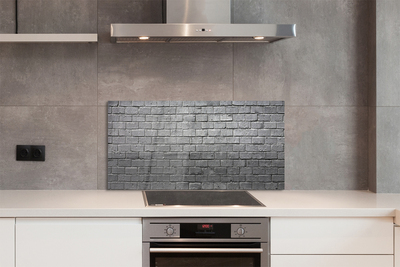 Painel de vidro parede de tijolos